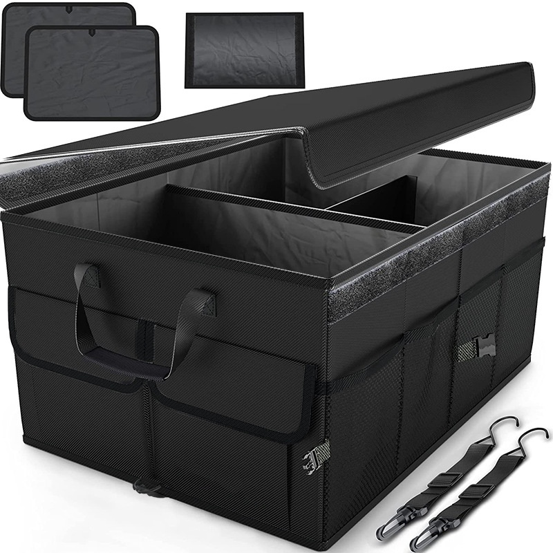Car Trunk Storage Box Car Storage Box Large Capacity Tail Folding Storage Box Customization