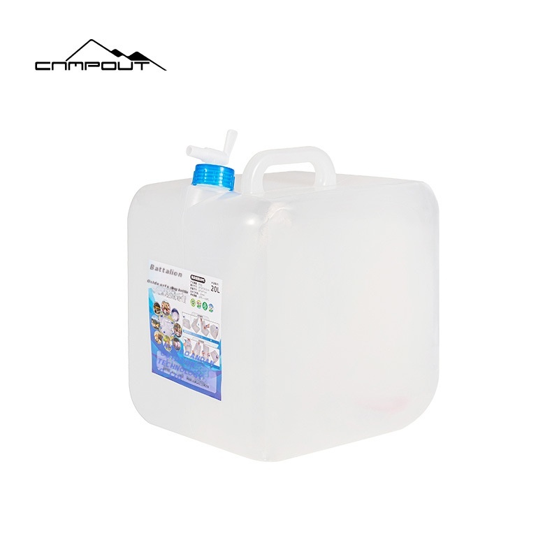 CAMPOUTWater Storage Bag Outdoor Folding Large Capacity20 LPortable Transparent Bucket Travel Camping Mountaineering Water Bag