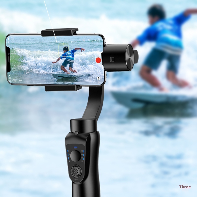 Mobile Phone Stabilizer Three-axis Anti-shake Handheld Gimbal Douyin Short Video Vlog Face Tracking Shooting Bracket