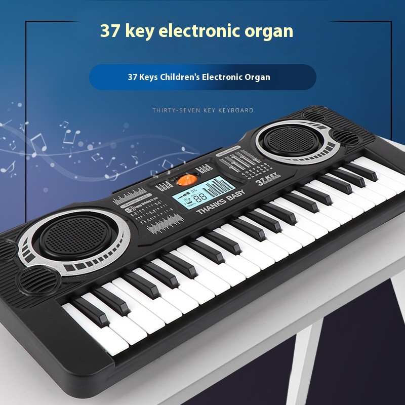 Baby Early Education Toys37-key Children's Toy Electronic Piano Girl Beginner Electric Piano Musictrument Toy