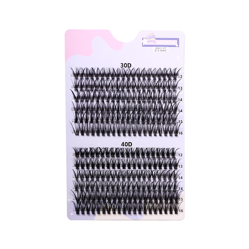 False Eyelashes Large Capacity Single Cluster False Eyelashes Three-dimensional Curling
