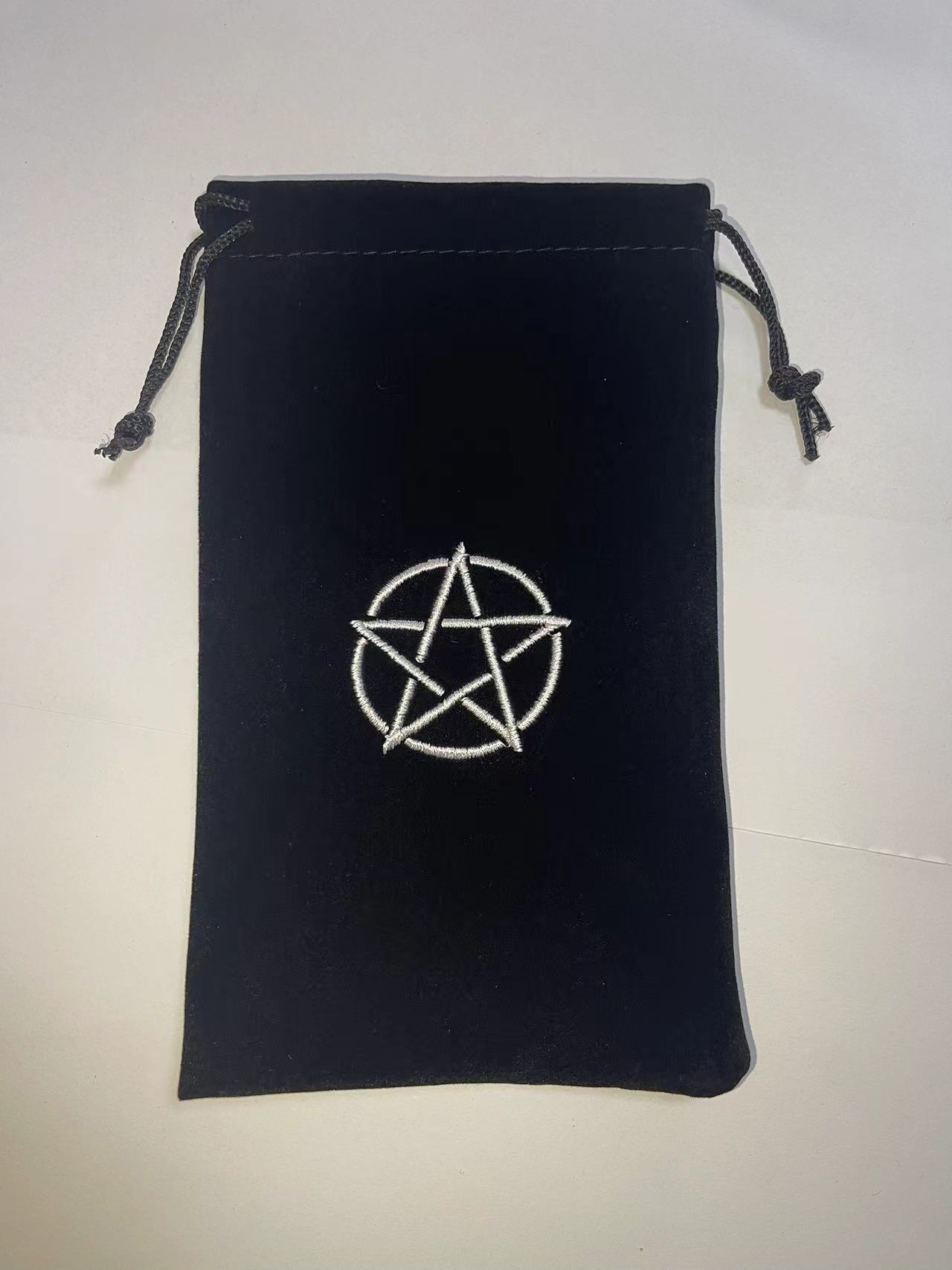 Embroidered Jacquard Black Velvet Bag Tarot Card Velvet Bag Playing Cards Velvet Bag Oximeter Velvet Bag