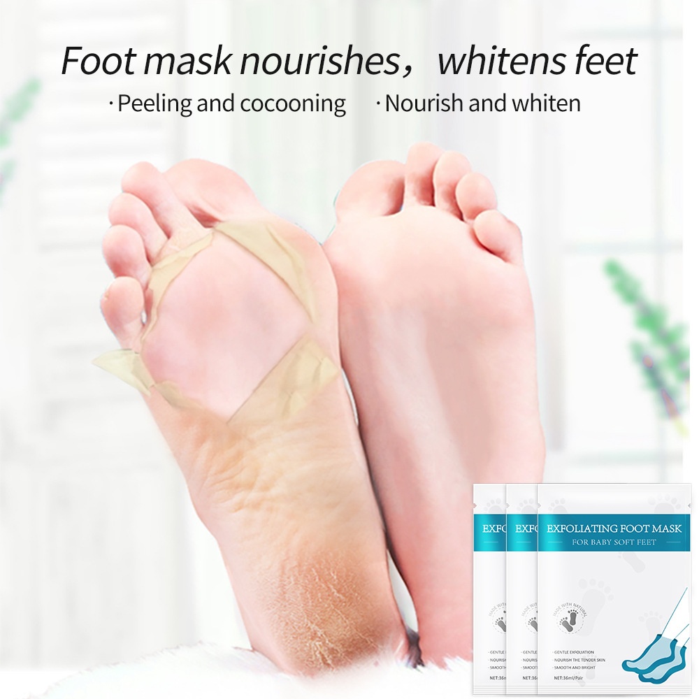 Moisturizing Foot Mask Removes Heel Calluses Dead Skin Foot Care Men And Women Foot Mask