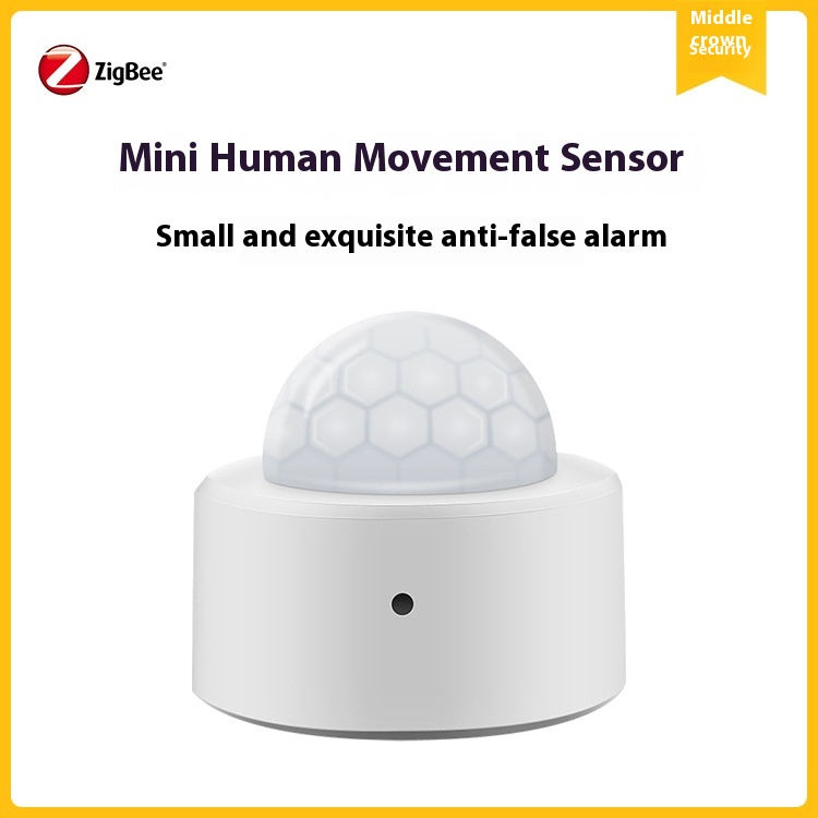 Tuya Zigbee Infrared Sensor Smart Home Human Body Sensor Infrared Detection Mobile Security Alarm