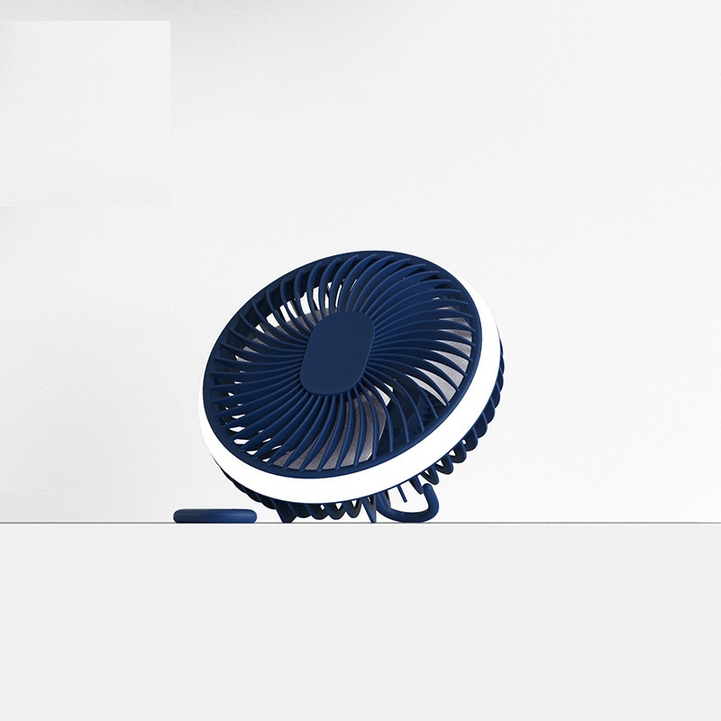 Rechargeable Small Ceiling Fan U S B Bed Hanging Mosquito Net Camping Fan Student Dormitory Ultra-quiet Ceiling Fan Light Fan Light