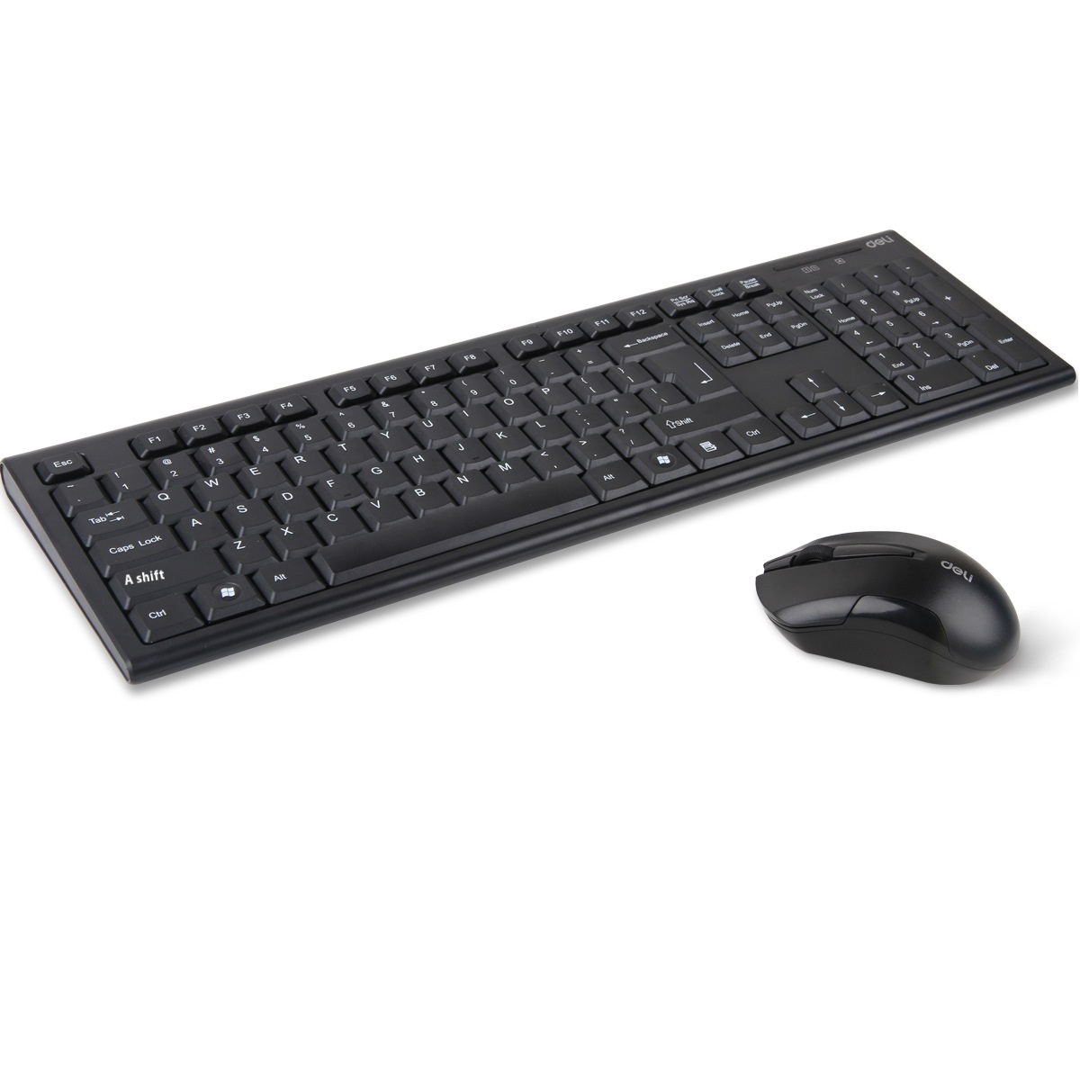 Deli3728 Wireless Multimedia Keyboard And Mouse Set Wireless Keyboard And Mouse Set Gift Office Supplies