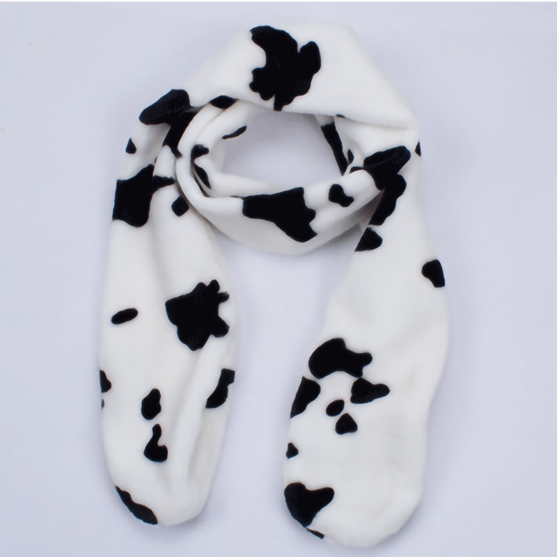 Cute Scarf Autumn And Winter Parent-child Super Smooth Cow Scarf Baby Child Scarf Baby Scarf