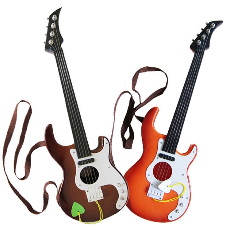 3705 A Simulated Large Children's Musicaltrument Guitar Bass Toy With Excellent Pitch0.48 Real Play