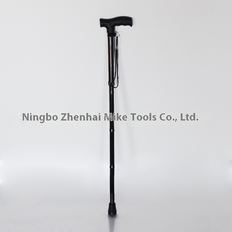Aluminum Retractable Portable Folding Cane Crutches Trekking Stick Elderly Crutches Length Adjustable
