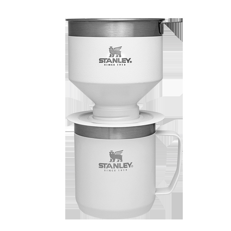 STANLEYClassic Series Vacuum Simple Home Desktop Cup370ml Coffee Filter Cup Set-White
