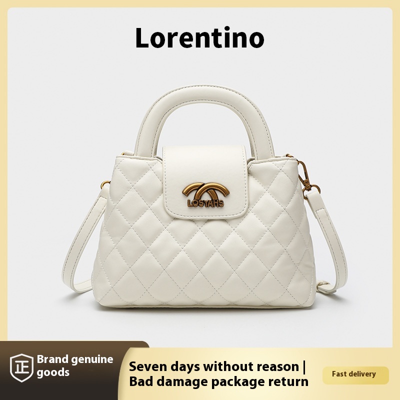 High-quality Textured Bag,Light Luxury,Simple,Fashionable,Casual,Temperament,Shoulder Messenger Bag,Handbag