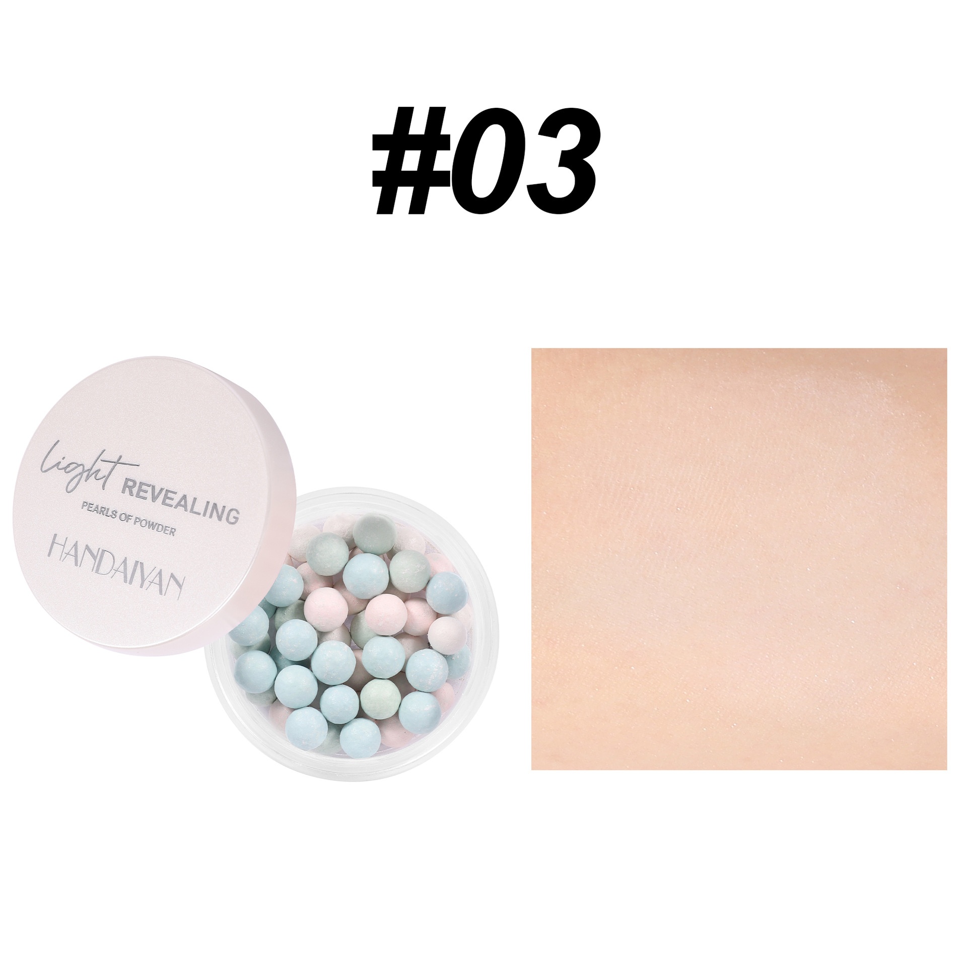 Five-color Makeup Loose Powder Ball Highlighting Contour Pearlescent Oil Control Long-lasting No Powder Sticking No Makeup Handaiyan