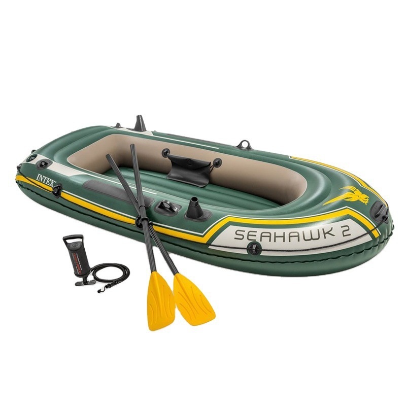 Intex68347 Seahawk Duo Boat Set Inflatable Boat Inflatable Kayak Rubber Boat Thickened Pvc Double Fishing