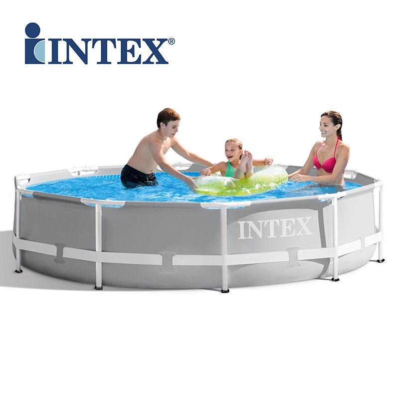 INTEX26702 Bracket Swimming Pool Thickened Children's Home Large Swimming Pool Foldable Pool Fish Pond Adult