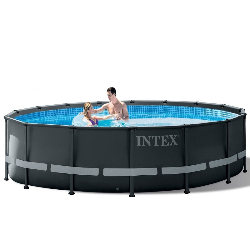INTEX26330 Household Pipe Rack Game Pool Round26330 Children's Swimming Pool Outdoor Bracket Swimming Pool