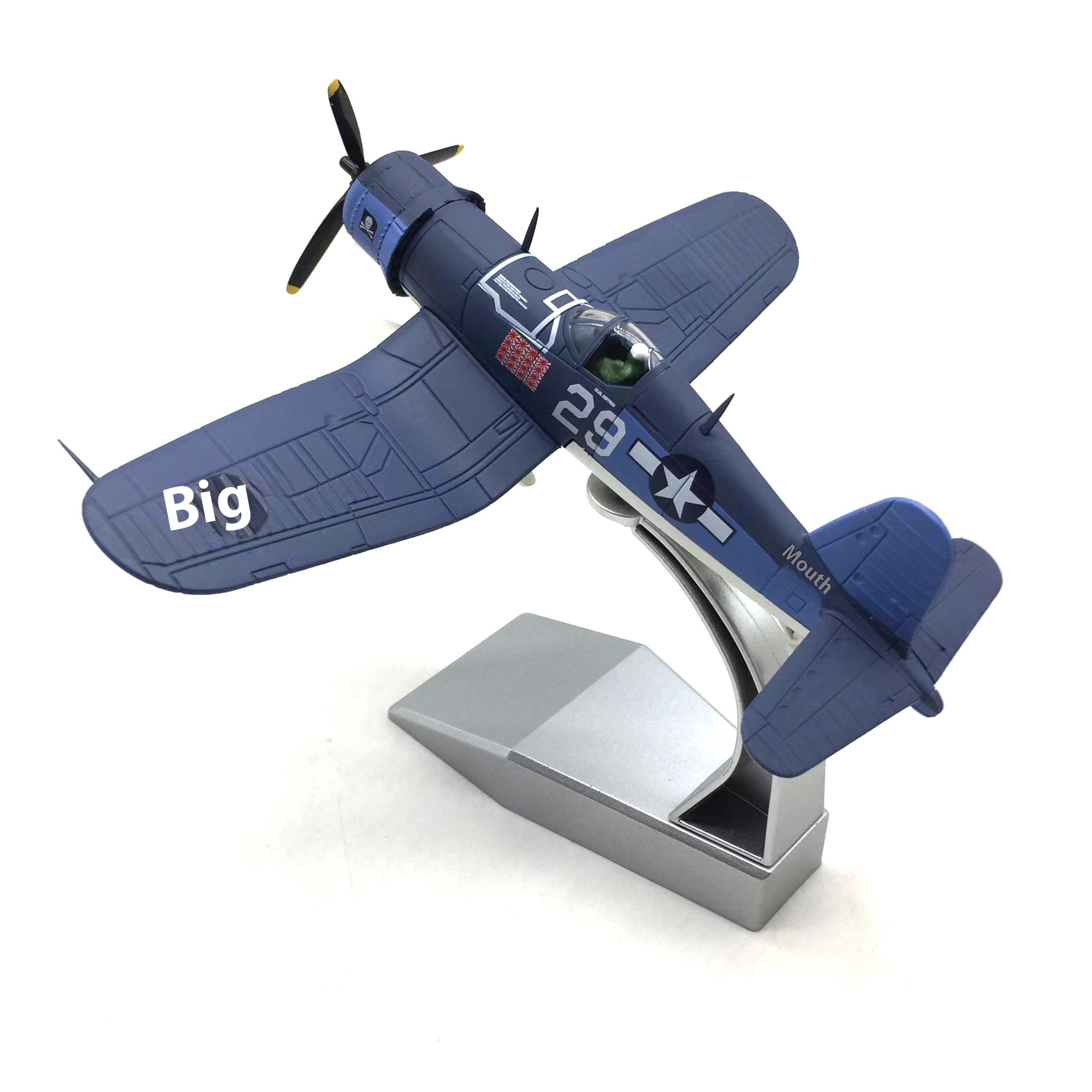 1:72 USNavy F4 UCorsair Carrier-based Land-based Fighter Alloy Military Aircraft Model