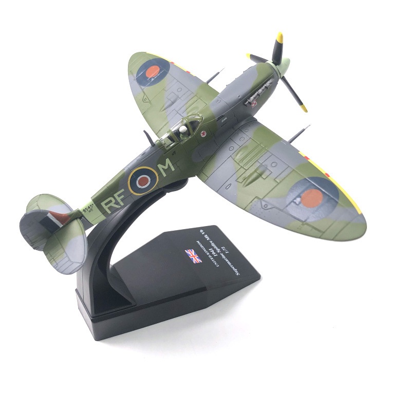 1:72 World War Imodel Spitfire Fighter Alloy Model