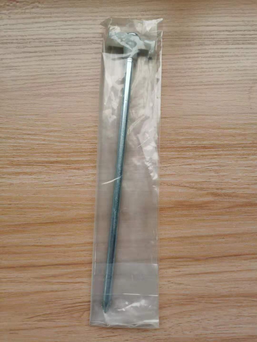 Concave And Convex Luminous Ground Nails Outdoor Camping25cm Tent Nails Fluorescent Tent Accessories AT6537