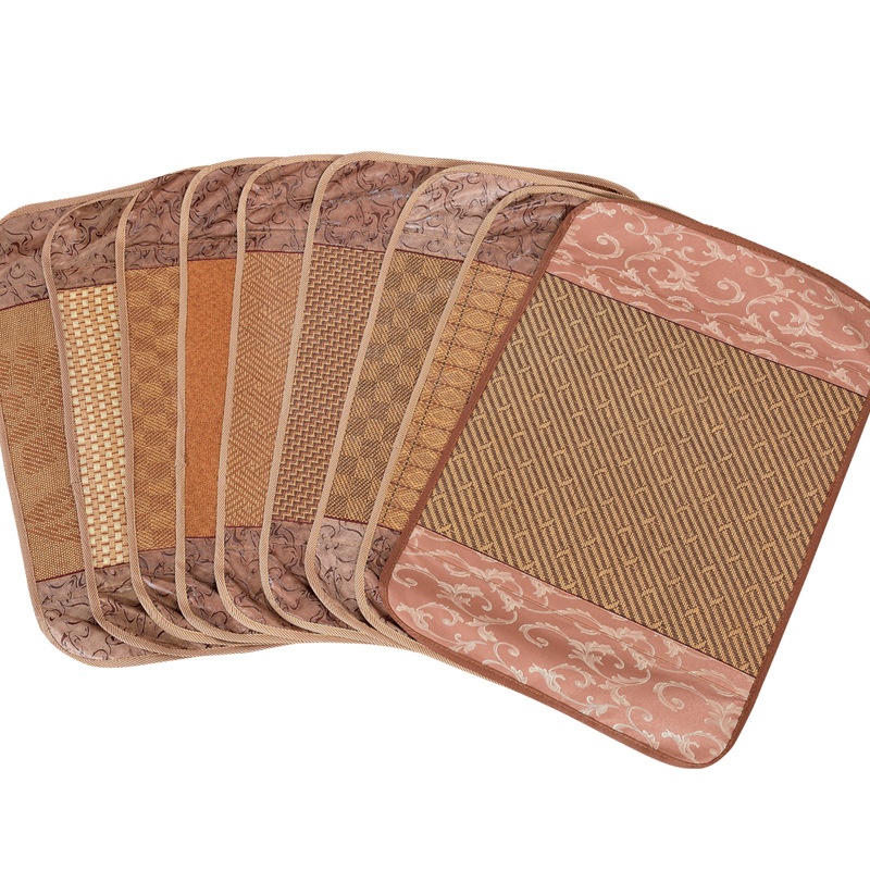 SSummer Rattan Mat Cool Mat Pillowcase Envelope Pillow Piece Foldable48*74cm Single Pillowcase