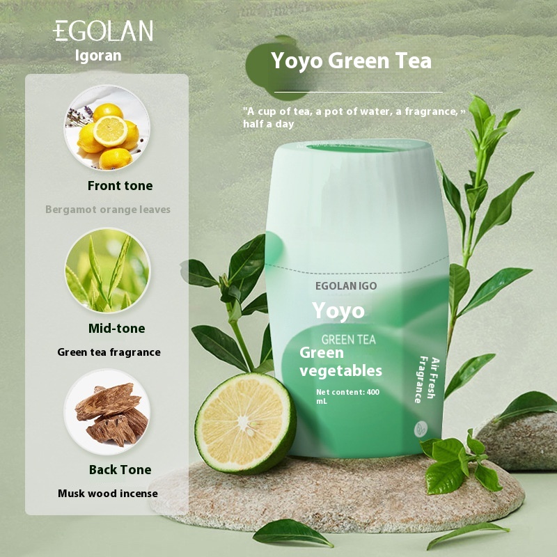 White Peach Flower Scented Air Freshener Fire-free Aromatherapy Household Fragrance Deodorant Lasting Fragrance Car Perfume