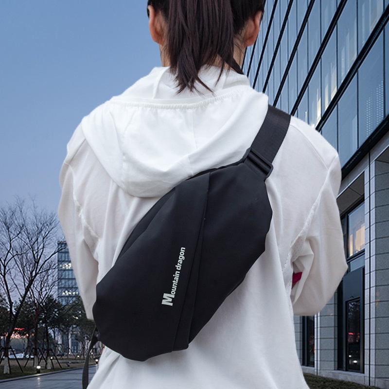 Leisure Sports Chest Bag Knight Outdoor Simple Mobile Phone Waist Bag High Value Large Capacity Shoulder Crossbody Bag