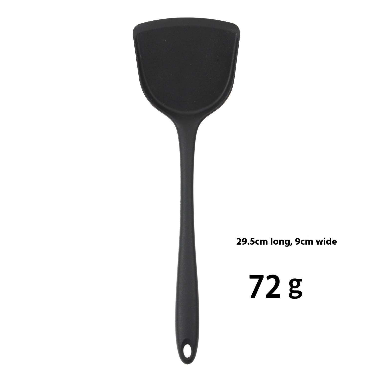 SSilicone Kitchenware Silicone Spatula Non-stick Cooking Pot Spatula High Temperature Resistant Household Thickened Chinese Spatula