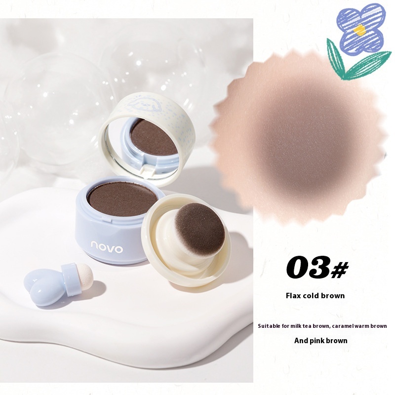 Makeup NOVOMisty Hairline Powder Natural Hair Replacement Waterproof And Sweat-proof Contour Shadow Modification Fill Forehead