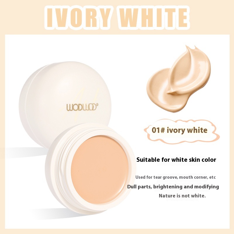Makeup WODWODArtistic Concealer Coverss,Acne Marks,Dark Circles,Tear Grooves,Long-lasting Waterproof,No Makeup