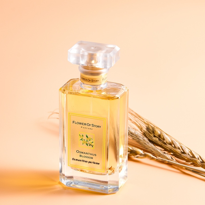 Osmanthus Perfume For Women,Light Fragrance,Long-lasting,Natural Floral Fragrance For Students,Flower Story,50ml,One Piece,Osmanthus Fragrance
