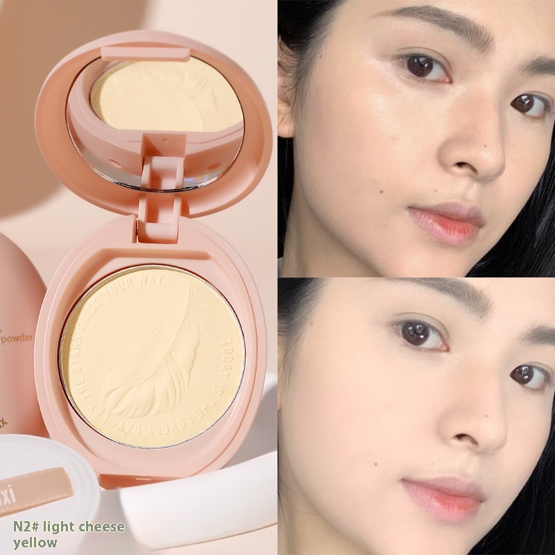 Xixi Soft Light Feather Makeup Powder Soft Mist Matte Concealer Long-lasting Waterproof No Makeup Student Party Pseudo-face