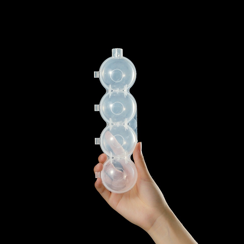 Four-hole Ice Ball4-hole Ice Box Whiskey Round Ice Ball Mold Ice Tray Mold Ice Maker Four-hole Ice Ball Mold