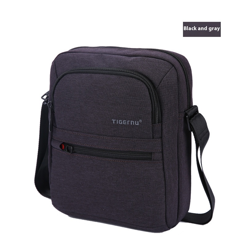 Tigernu Business Men's Briefcase Shoulder Bag Fashion Casual Shoulder Bag Sports Splash-proof Shock-absorbing Messenger Bag Men's