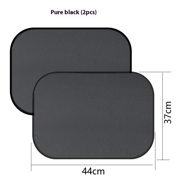 Car Sunshade Car Static Film Car Window Side Block Folding Light-proof Summer Supplies Sun Protection Heatulation Sun Block