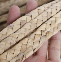 Water Hyacinth Grass Three-strand Braid Water Hyacinth Grass Braid Furniture Supplies Pet Supplies Furniture Hanging Basket Woven Bag Grass Braid