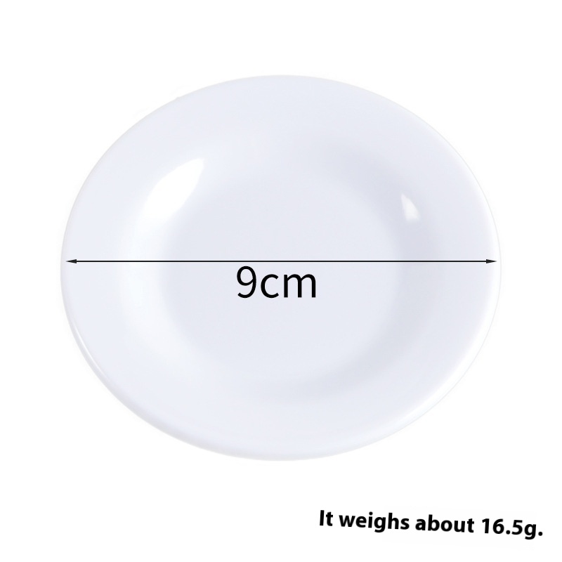 Simulation Food Play Accessories9cm Dinner Plate Dollhouse Doll House Play House Simulation Food Plate Tableware Accessories