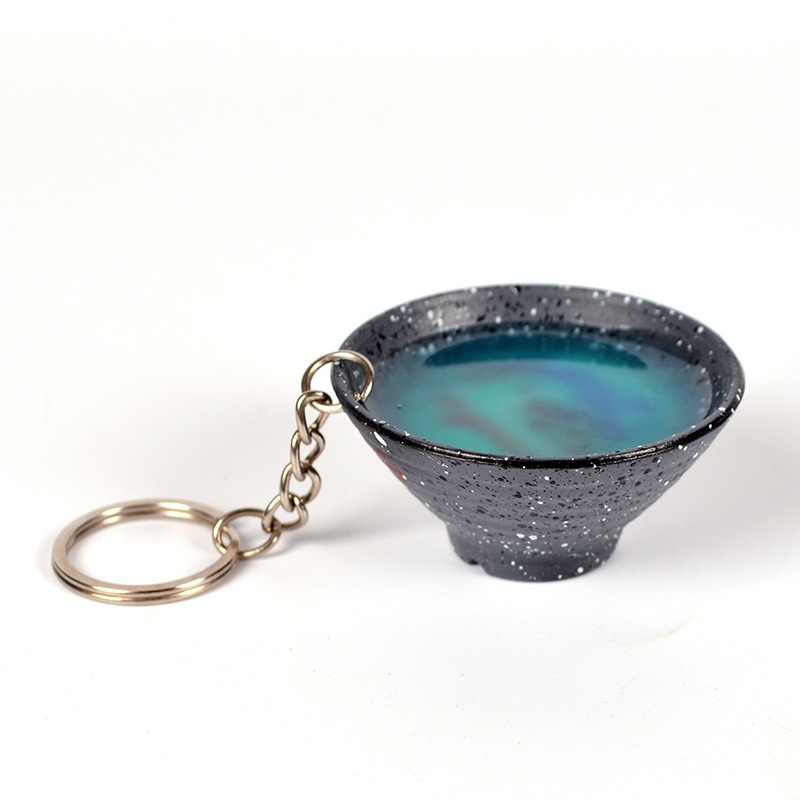 [Street Stall Goods]Internet Celebrity Mengpo Soup Keychain Bag Pendant Prank Spoof Props Travel Souvenirs