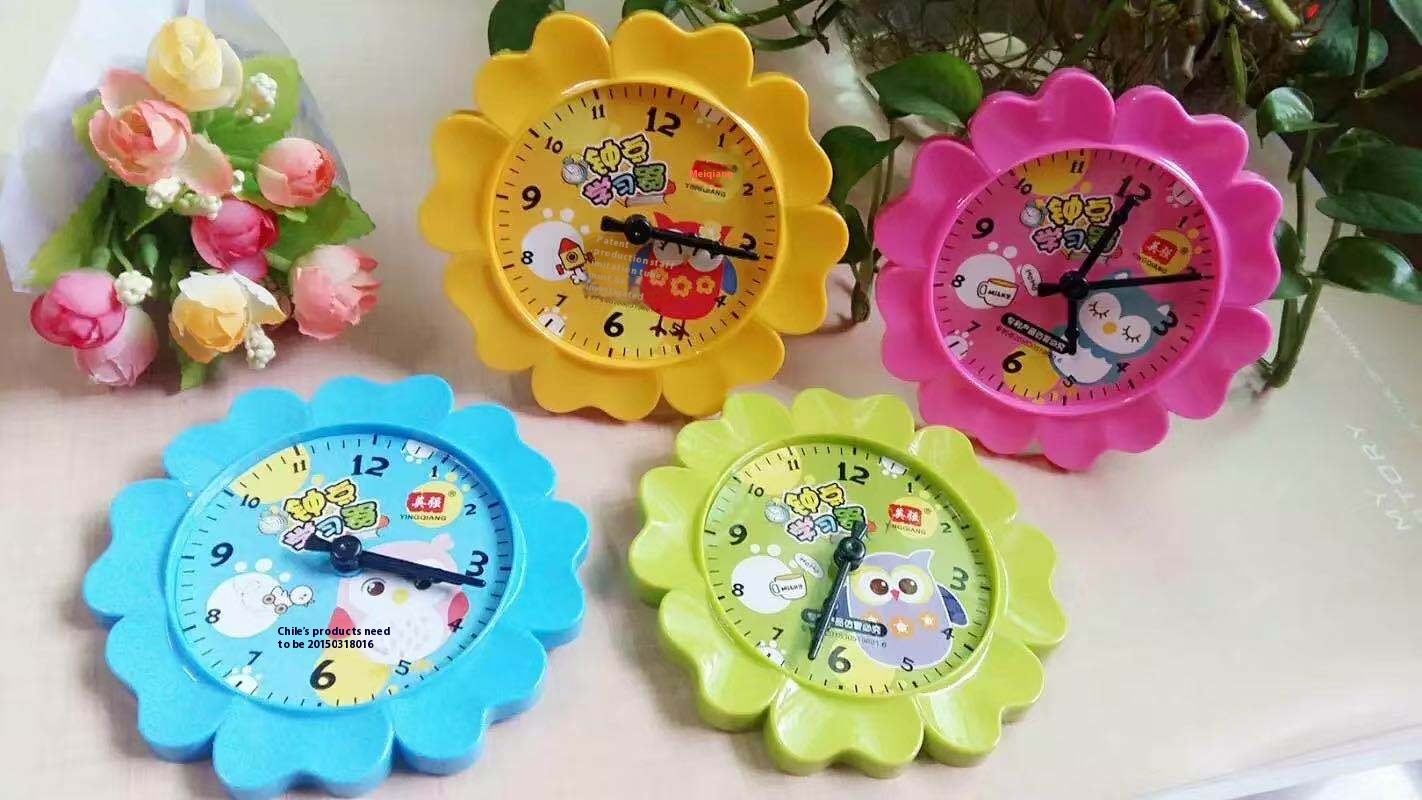 Children's Clock Learning Device For Primary School Students To Recognize Time Cards Educational Clock Model Early Childhood Education Clock Teaching Aids