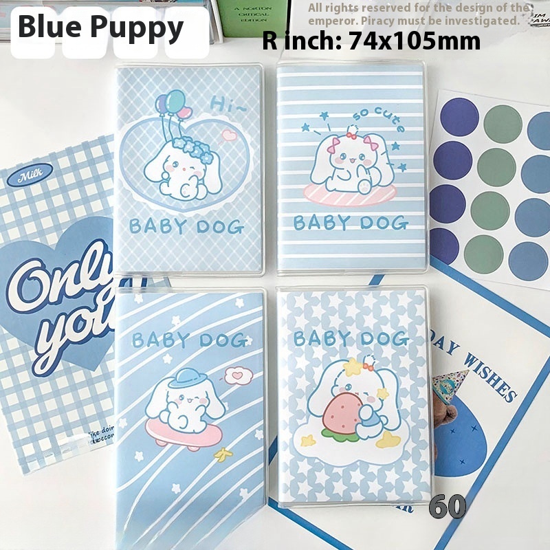 Pirational Cute Rubber Cover A7 Mini Notebook Portable Pocket Word Book Small Fresh Notepad High Value