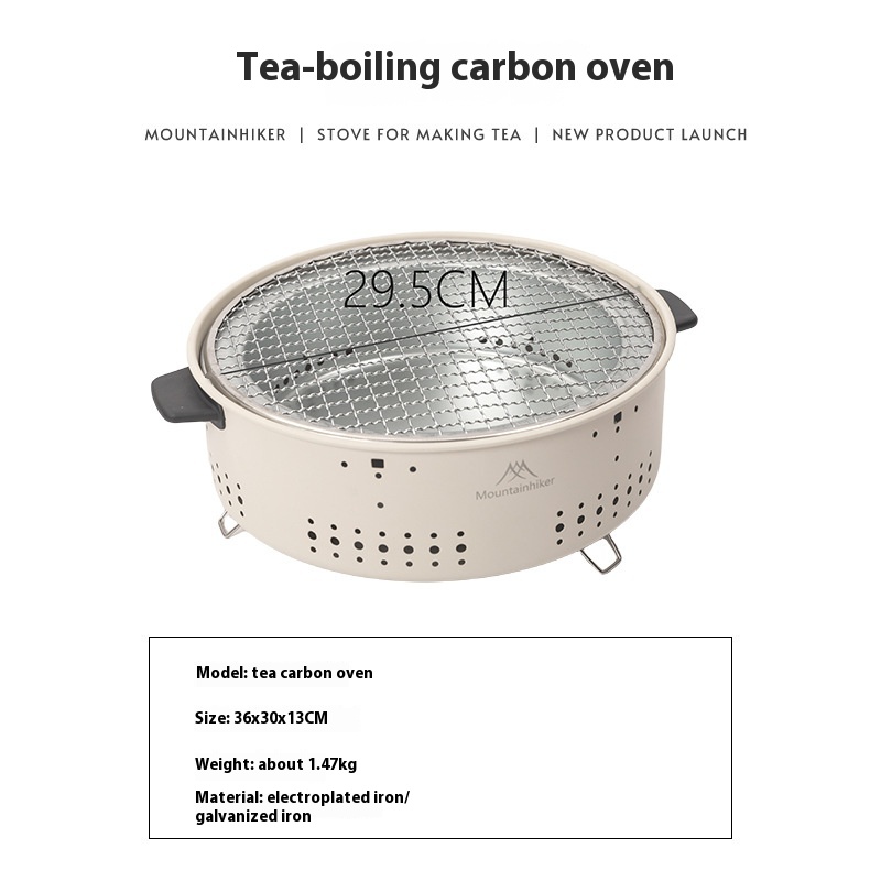 Shanzhike Furnace Tea Stove Korean Charcoal Barbecue Stove Charcoal Barbecue Stove Home Indoor And Outdoor Barbecue Stove Set Charcoal