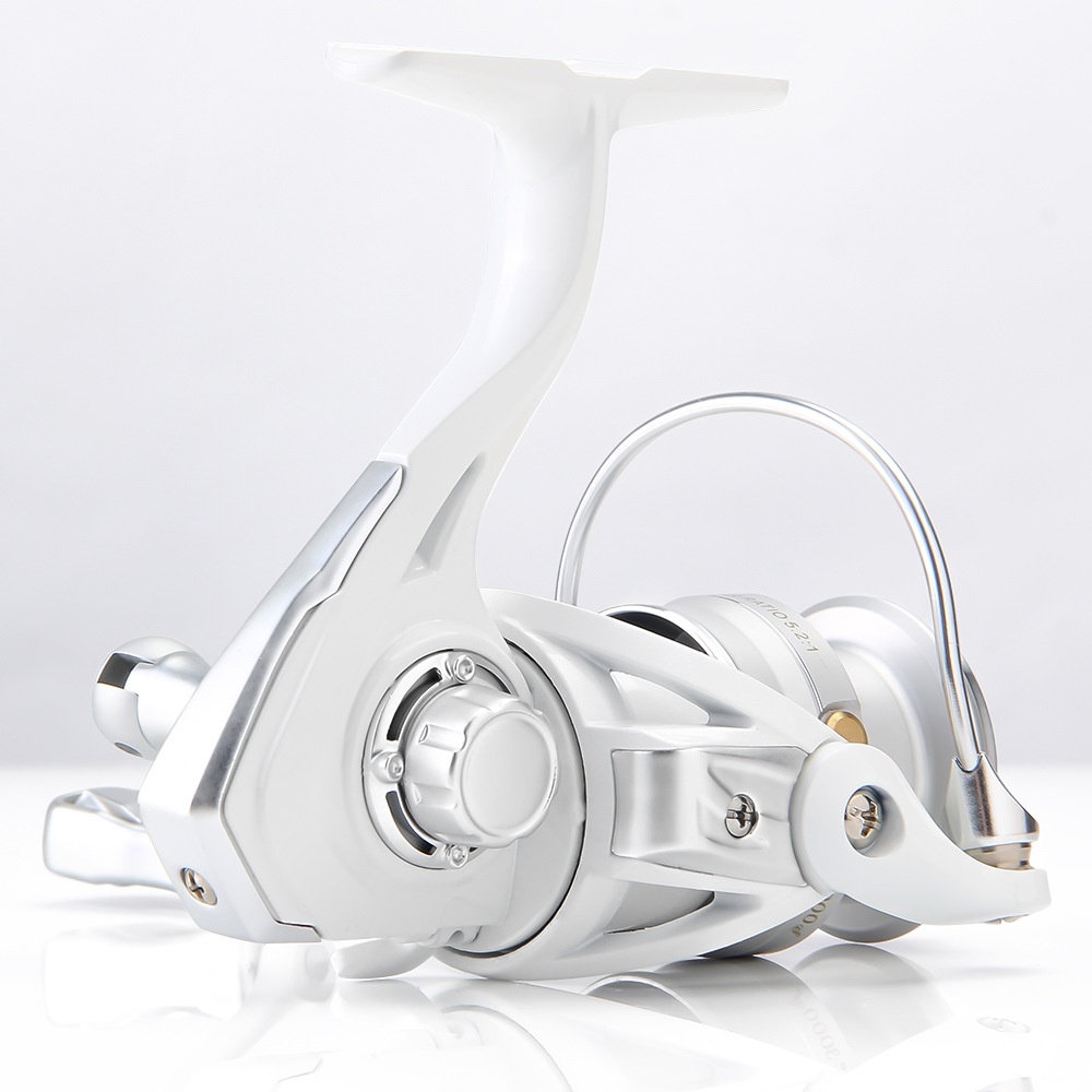 Haodun Micro Lu Ya Spinning Reel Small White Reel Metal Long-distance Fishing Reel Sea Rod Reel ET