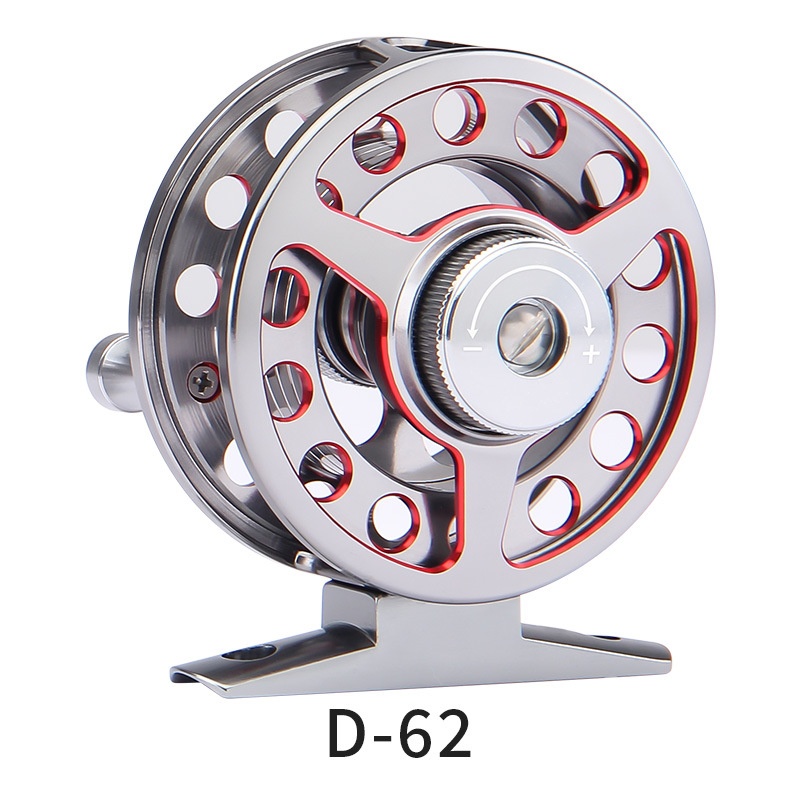 Haoton All-metal Fly Fishing Reel Fishing Reel Front Wheel Can Be Interchanged With Left And Right Hands Ice Fishing Reel With Unloading Force