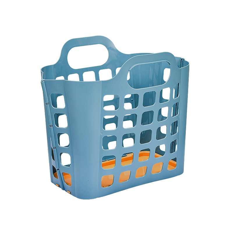 Foldable Laundry Basket For Dirty Clothes Storage Basket For Bathroom Wall-mounted Household Bathroom Artifact