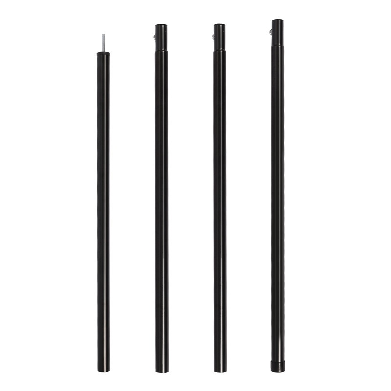 Outdoor Awning Pole Tent Foyer Bracket Thickened Iron Pipe Tent Pole Awning Pipe Accessories Steel Pipe Support Pole