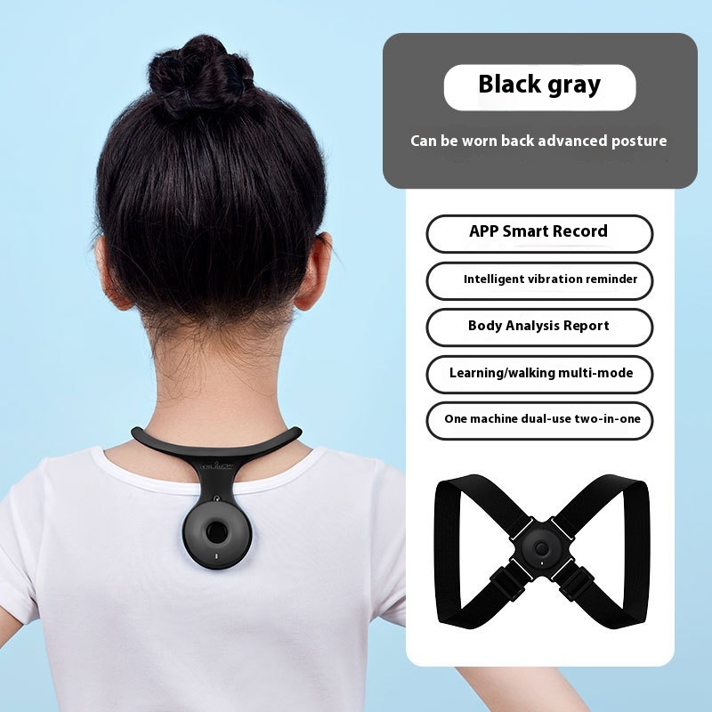 Astronomical Induction Sitting Posture Correction Belt For Children To Cultivate Sitting Habits And Vibration Reminder Two-in-one Posture Correction Device7105