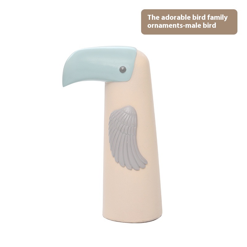 If The Home Resin Woodpecker Desktop Ornaments Creative European Animal Living Room Decoration Ornaments