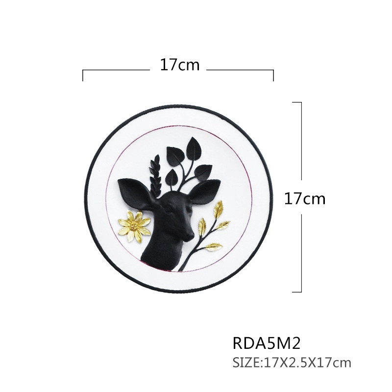 If The Home Original Elk Wall Hanging Nordic Creative Resin Wall Hanging Living Room Home Decoration Crafts