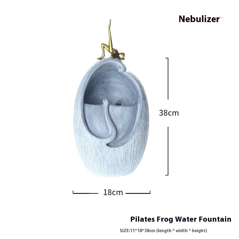 If The European Style Home Decoration Pilates Frog Water Fountain Decoration Living Room Front Yard Decoration