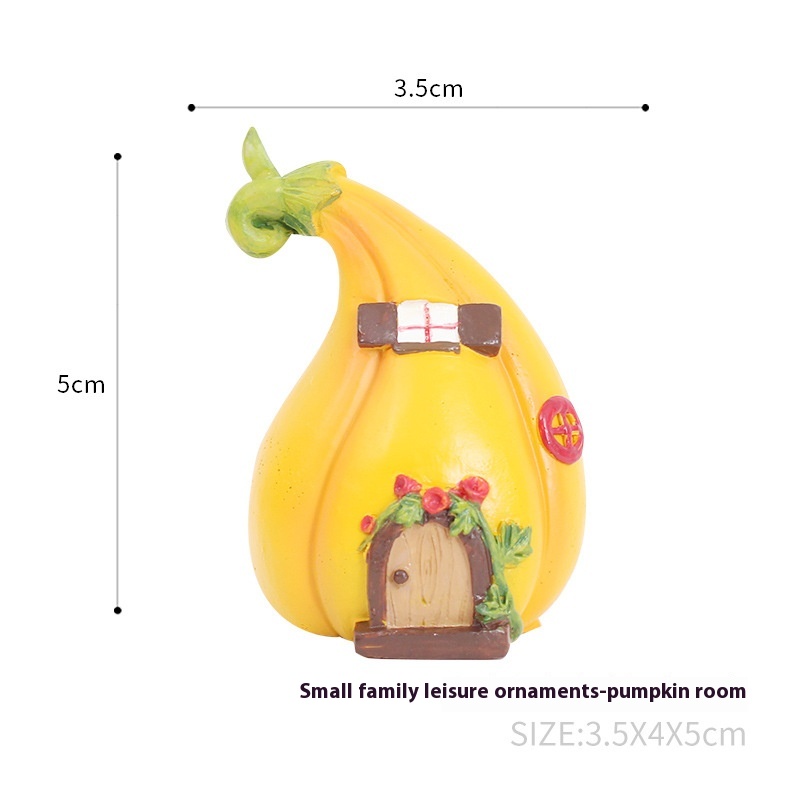 If The Creative Cute Cartoon Small Home Leisure Resin Cake Ornaments Gardening Flower Pot Scene With Home Decoration