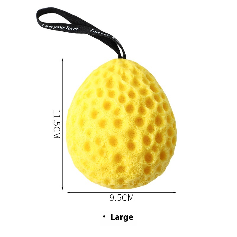 Japanese Honeycomb Bath Ball For Women Large Super Soft Sponge Bubble Bath High-end Non-dispersible Bath Scrubbing Dual-use Bath Flower