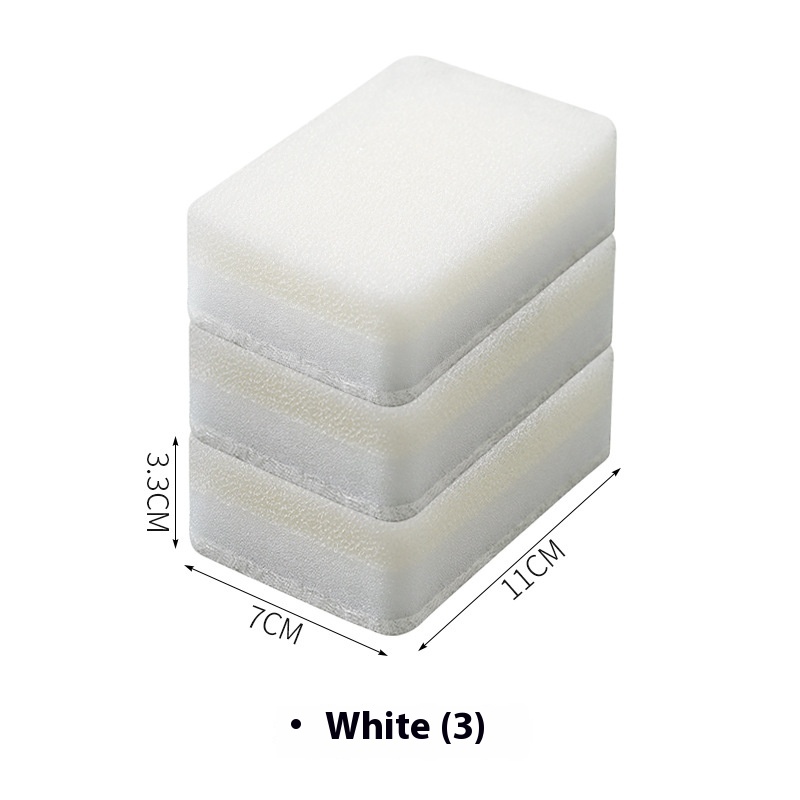 Scouring Pad Dish Cloth Household Kitchen Double-sided Thick Non-stick Oil Cleaning Cloth Dishwashing Sponge Magic Wipe